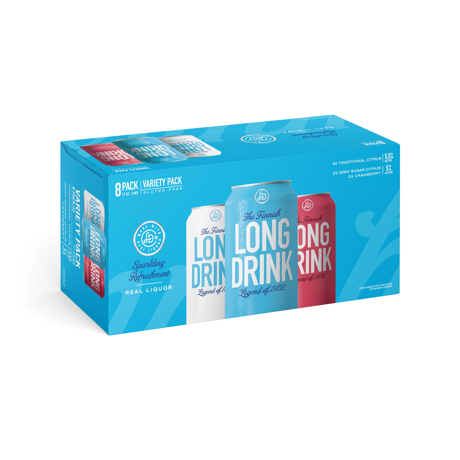 Variety Pack (Traditional, Cranberry, Zero Sugar)