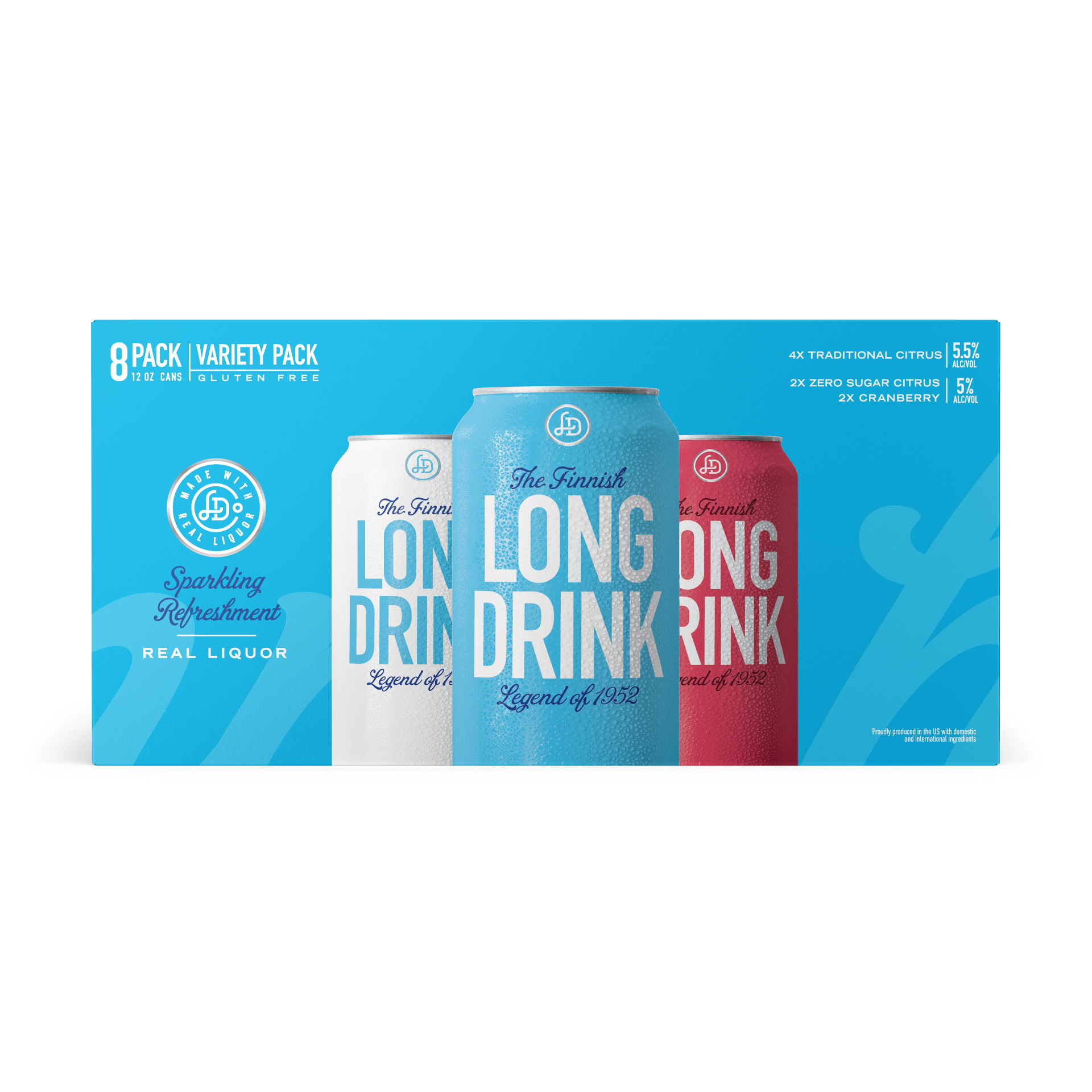 Variety Pack (Traditional, Cranberry, Zero Sugar)